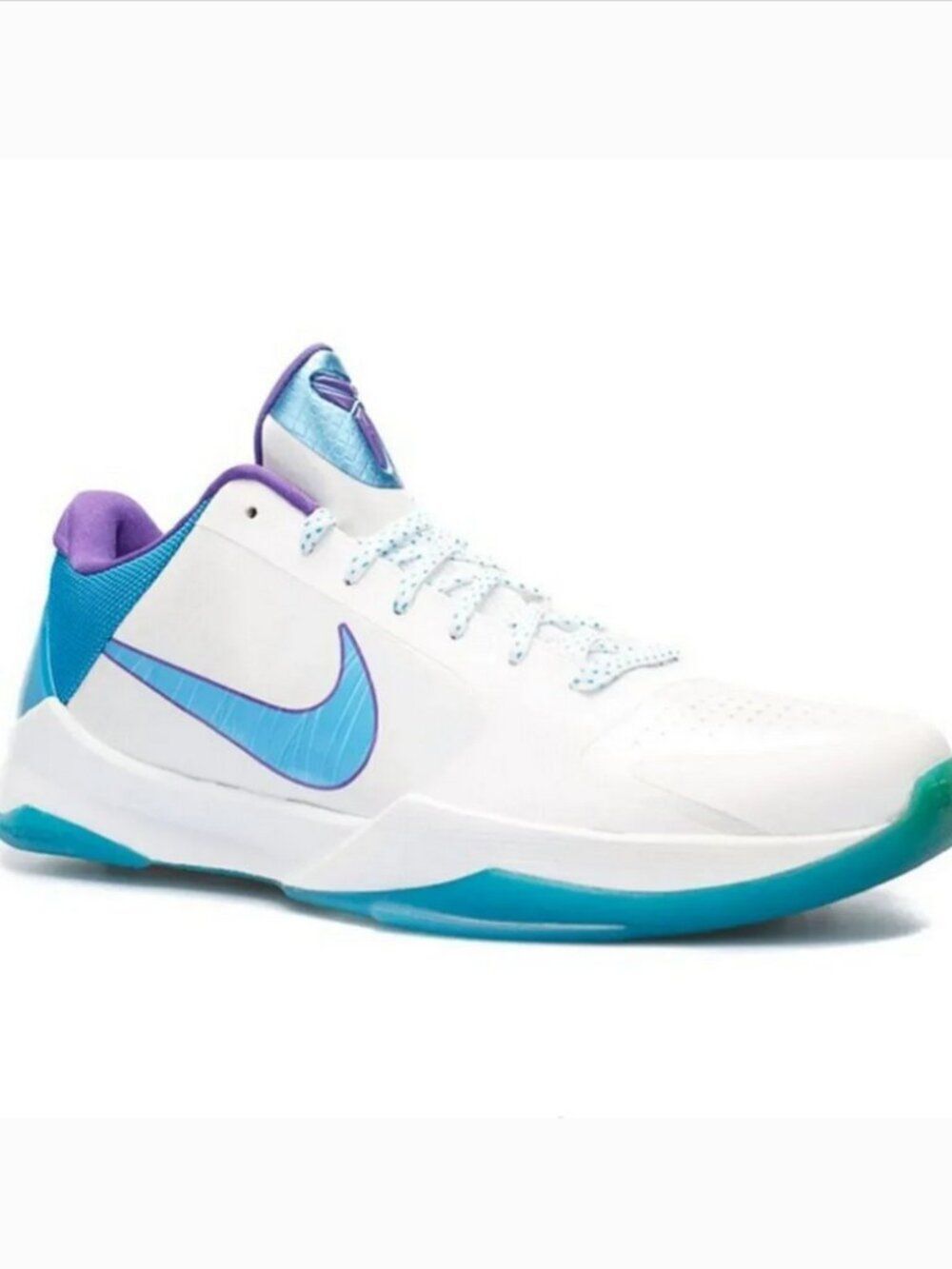 Nike Kobe Zoom V 5 Draft Day Charlotte Hornets Sneaker Shoes Size 9 386429-100